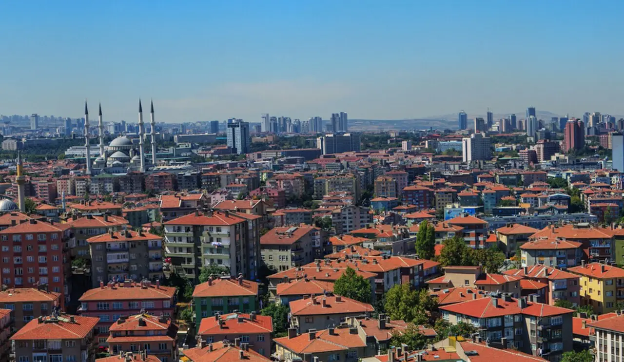 ანკარის ქალაქის ხედი